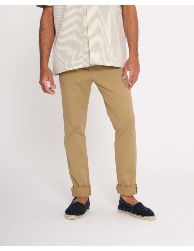 Pantalon chino en coton biologique soldes