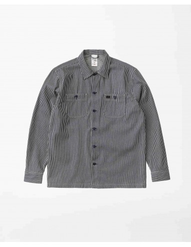 Chemise en denim hickory bio Faites des économies