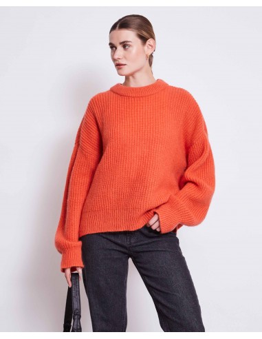 Pull en laine mohair recyclée les ligaments