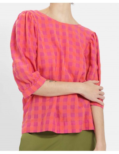 Blouse à carreaux en Tencel™ Comparez plus de prix