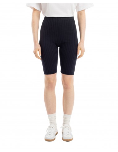 Short cycliste en coton biologique côtelé soldes