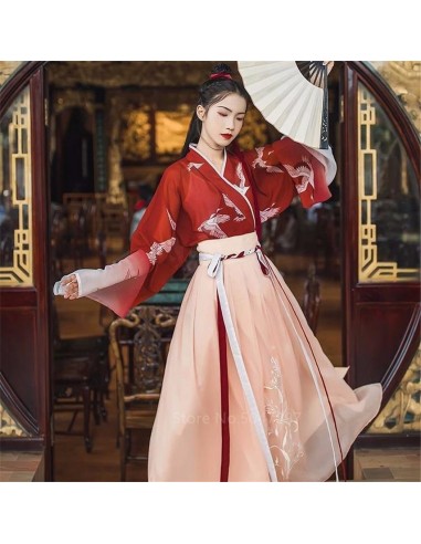 Hanfu  Grue 2 - 3 jours ouvrés.