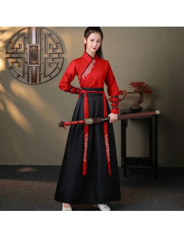 Hanfu  Rouge et Noir Les magasins à Paris et en Île-de-France