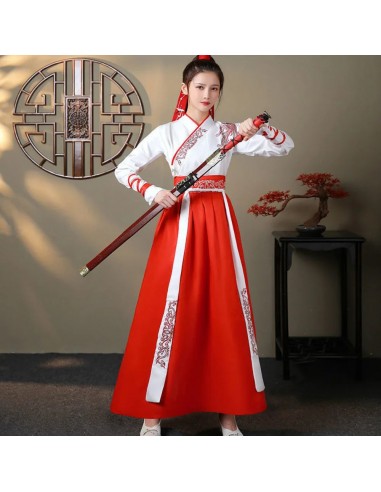 Hanfu  Blanc et Rouge est présent 