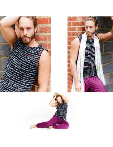 Tee shirt de yoga homme - Tryambakam mantra Venez acheter