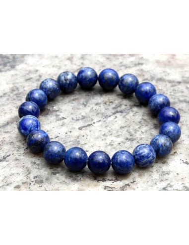 Bracelet Lapis-Lazulis - Perles AAA 10mm outlet