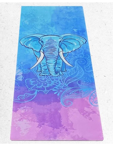 Tapis de yoga de voyage pliable et léger - Eléphant l'achat 