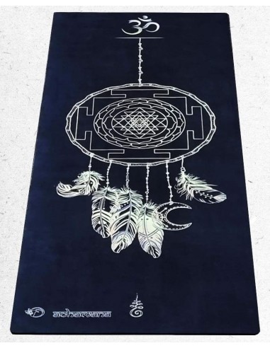 Tapis de yoga écologique 5mm - Confort posture - Sri yantra Le MVP de beaucoup