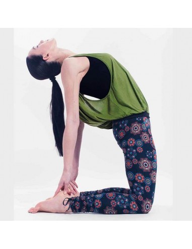 Débardeur yoga confort flow olive ou violet en ligne