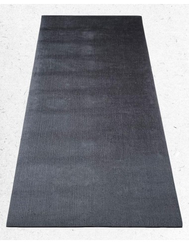 Grand tapis de yoga écologique fibres de jute gris 2,10 m le concept de la Pate a emporter 