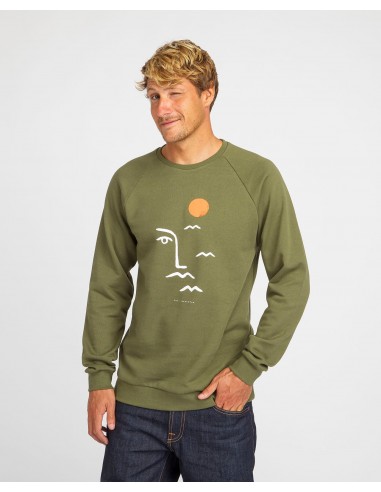 Sweatshirt graphique Moonlight en coton bio Economisez 