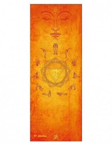 Tapis de yoga de voyage pliable Salutation au Soleil Comment ça marche