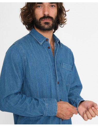 Chemise en jean bio pour bénéficier 